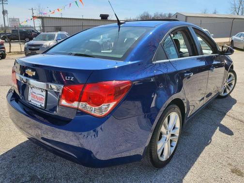 Blue 2012 Chevrolet Cruze LTZ