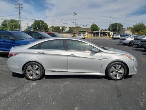 Silver Frost Metallic 2014 Hyundai SONATA Hybrid Limited