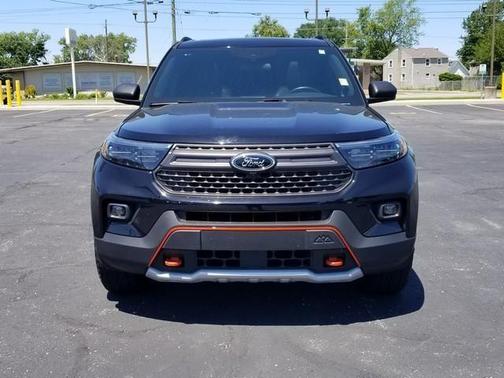 Agate Black 2023 Ford Explorer Timberline