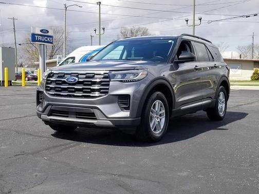 CARBONIZED GRAY METALLIC 2025 Ford Explorer ACTIVE