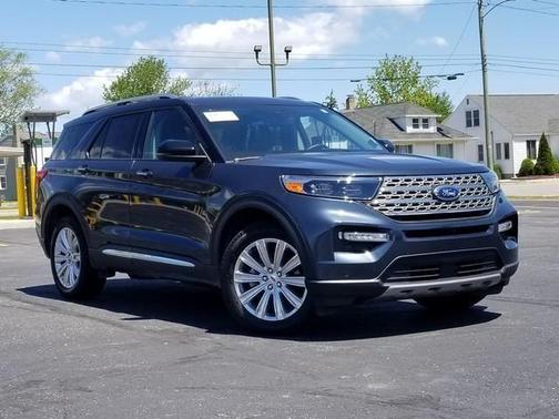 STONE BLUE METALLIC 2023 Ford Explorer LIMITED