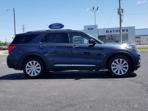 STONE BLUE METALLIC 2023 Ford Explorer LIMITED