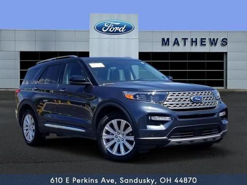 STONE BLUE METALLIC 2023 Ford Explorer LIMITED