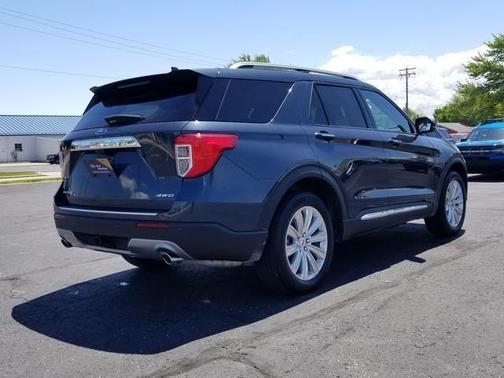 STONE BLUE METALLIC 2023 Ford Explorer LIMITED
