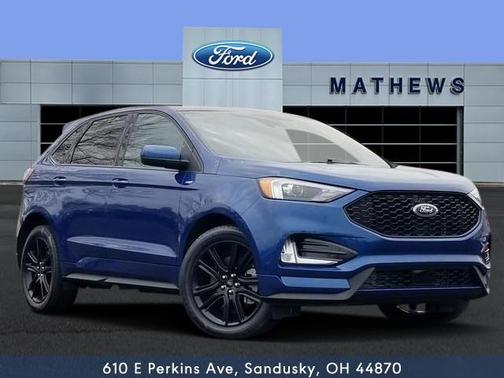 ATLAS BLUE 2023 Ford Edge ST-LINE