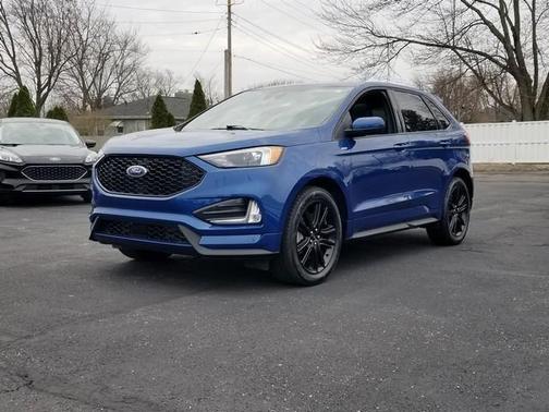 ATLAS BLUE 2023 Ford Edge ST-LINE