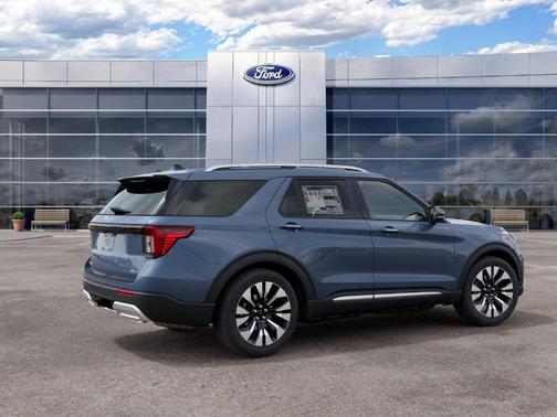 Vapor Blue 2027 Ford Explorer Platinum