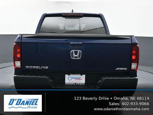 Obsidian Blue Pearl 2023 Honda Ridgeline RTL-E