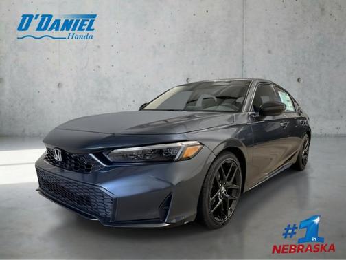Meteorite Gray Metallic 2026 Honda Civic Sport