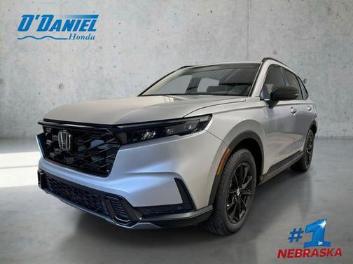 Solar Silver Metallic 2026 Honda CR-V Hybrid Sport-L AWD
