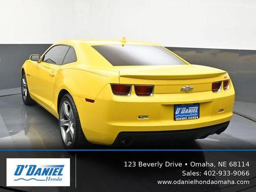 Rally Yellow 2012 Chevrolet Camaro 1LT