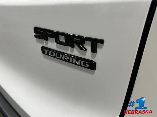 Platinum White Pearl 2026 Honda CR-V Hybrid Sport Touring AWD