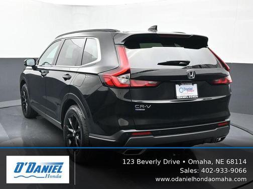 Crystal Black Pearl 2024 Honda CR-V Hybrid Sport AWD