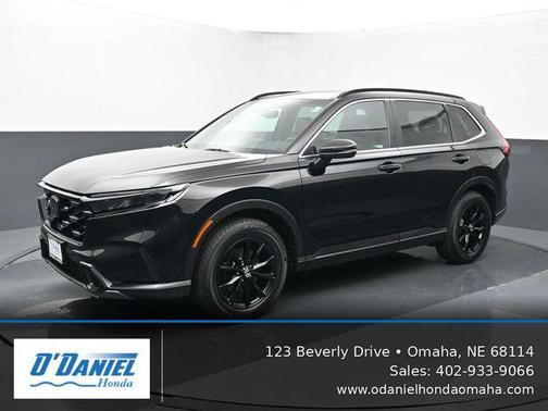 Crystal Black Pearl 2024 Honda CR-V Hybrid Sport AWD