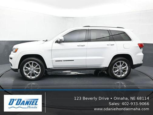 Bright White Clearcoat 2019 Jeep Grand Cherokee Summit