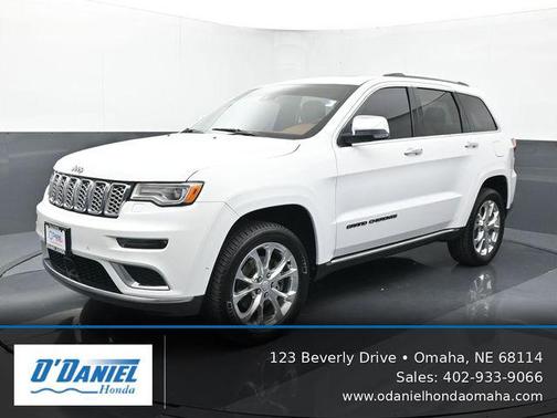 Bright White Clearcoat 2019 Jeep Grand Cherokee Summit