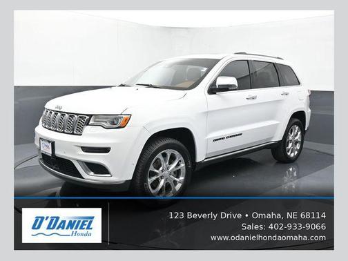Bright White Clearcoat 2019 Jeep Grand Cherokee Summit