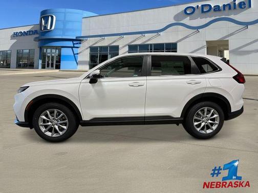 Platinum White Pearl 2026 Honda CR-V EX AWD