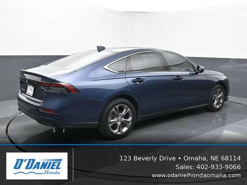 Canyon River Blue Metallic 2023 Honda Accord EX