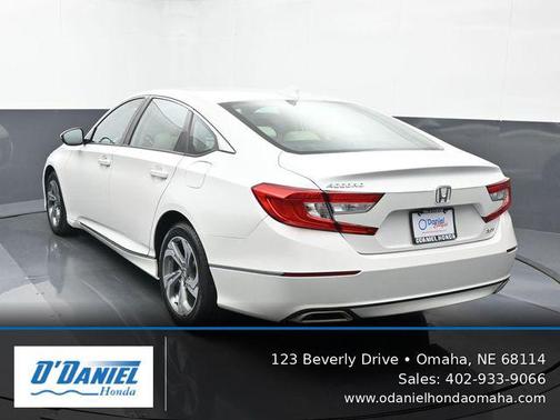 Platinum White Pearl 2020 Honda Accord EX-L 1.5T