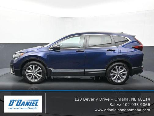 Blue 2020 Honda CR-V AWD Touring