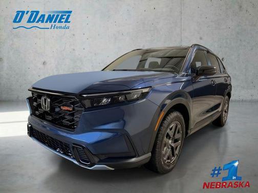 Canyon River Blue Metallic 2026 Honda CR-V Hybrid TrailSport AWD