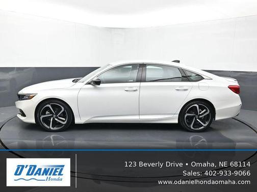 Platinum White Pearl 2022 Honda Accord Sport 1.5T