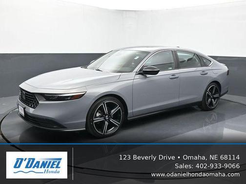 Urban Gray Pearl 2023 Honda Accord Hybrid Sport