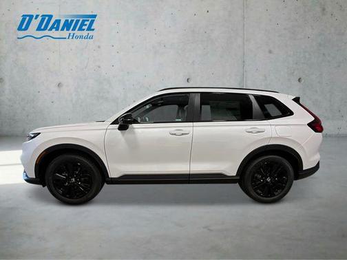 Platinum White Pearl 2026 Honda CR-V Hybrid Sport Touring AWD
