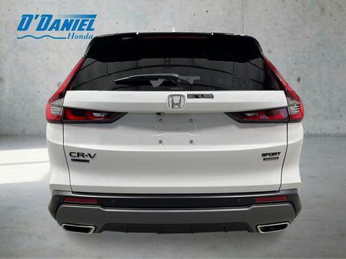 Platinum White Pearl 2026 Honda CR-V Hybrid Sport Touring AWD