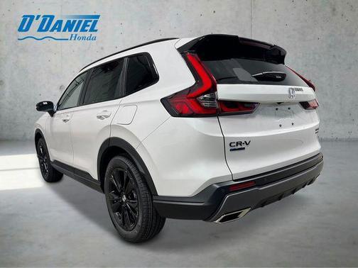 Platinum White Pearl 2026 Honda CR-V Hybrid Sport Touring AWD