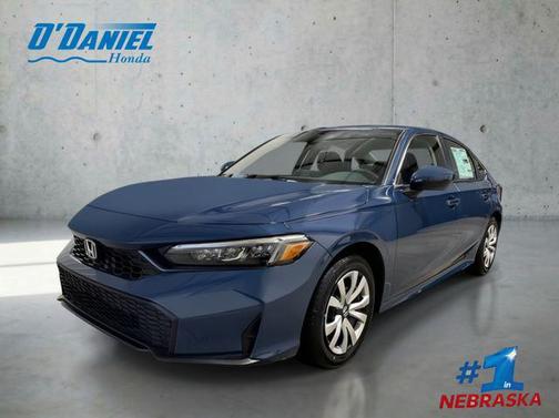 Dyno Blue Pearl 2026 Honda Civic LX
