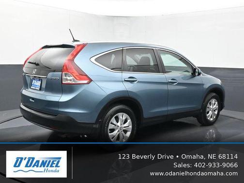 Blue 2013 Honda CR-V EX-L