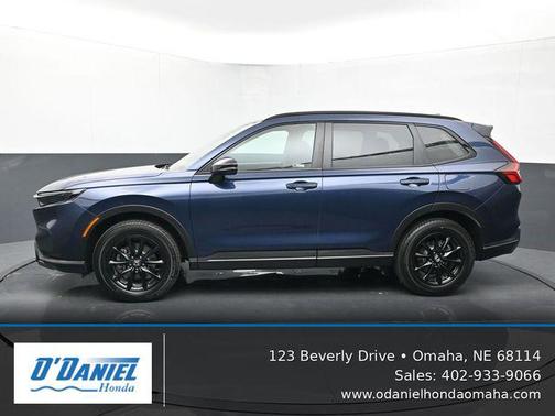 Canyon River Blue Metallic 2026 Honda CR-V Hybrid Sport AWD