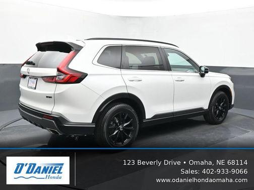 Platinum White Pearl 2024 Honda CR-V Hybrid Sport AWD