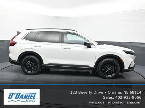 Platinum White Pearl 2024 Honda CR-V Hybrid Sport AWD
