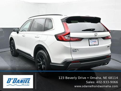 Platinum White Pearl 2024 Honda CR-V Hybrid Sport AWD