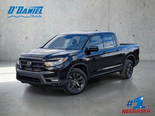Crystal Black Pearl 2026 Honda Ridgeline Sport Truck