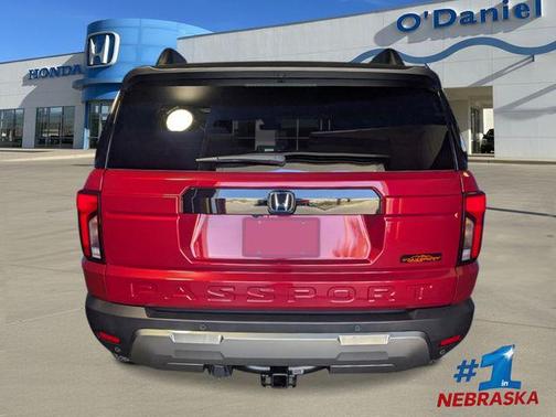 Radiant Red Metallic II 2026 Honda Passport AWD TrailSport