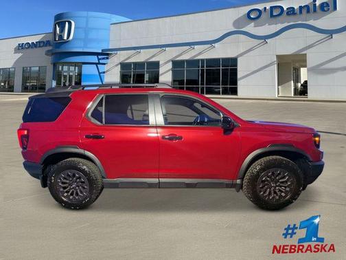 Radiant Red Metallic II 2026 Honda Passport AWD TrailSport