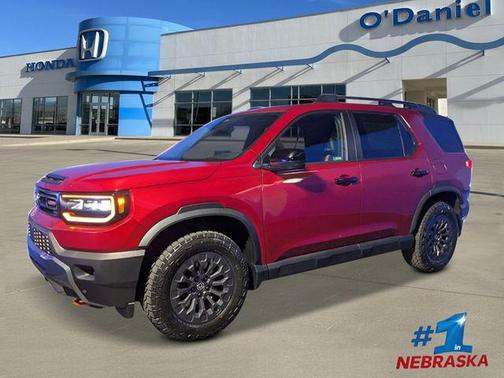 Radiant Red Metallic II 2026 Honda Passport AWD TrailSport