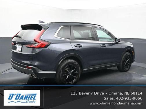 Gray 2024 Honda CR-V Hybrid Sport AWD