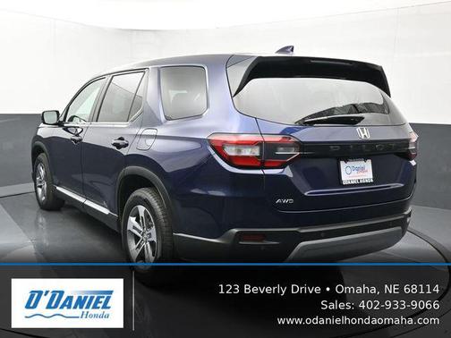 Obsidian Blue Pearl 2025 Honda Pilot EX-L