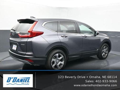 Gray 2018 Honda CR-V EX