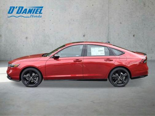 Radiant Red Metallic 2026 Honda Accord Hybrid Sport-L