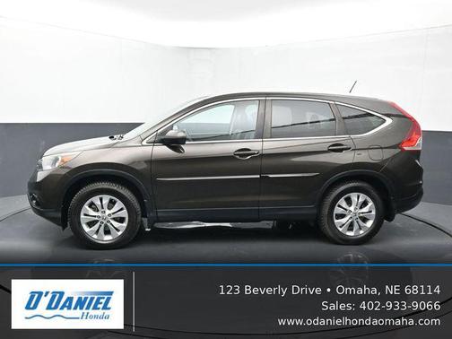 Brown 2014 Honda CR-V EX-L