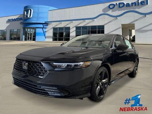 Crystal Black Pearl 2026 Honda Accord Hybrid Sport-L