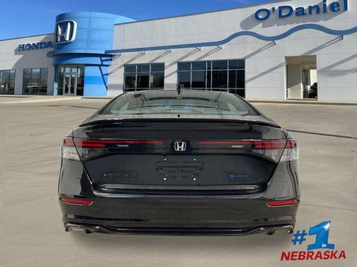 Crystal Black Pearl 2026 Honda Accord Hybrid Sport-L