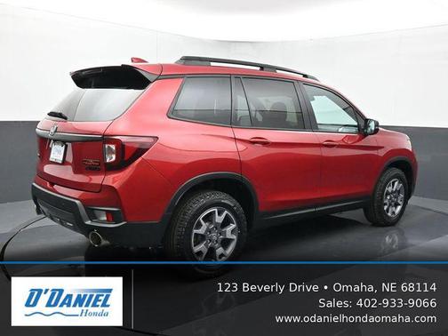 Radiant Red Metallic II 2023 Honda Passport AWD TrailSport