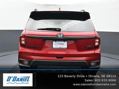Radiant Red Metallic II 2023 Honda Passport AWD TrailSport